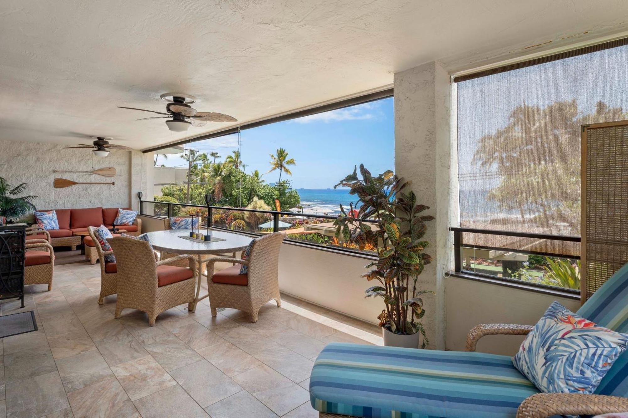 Direct Oceanview Paradise In A Luxury Condo 2B2B,Ac Kailua-Kona Eksteriør billede