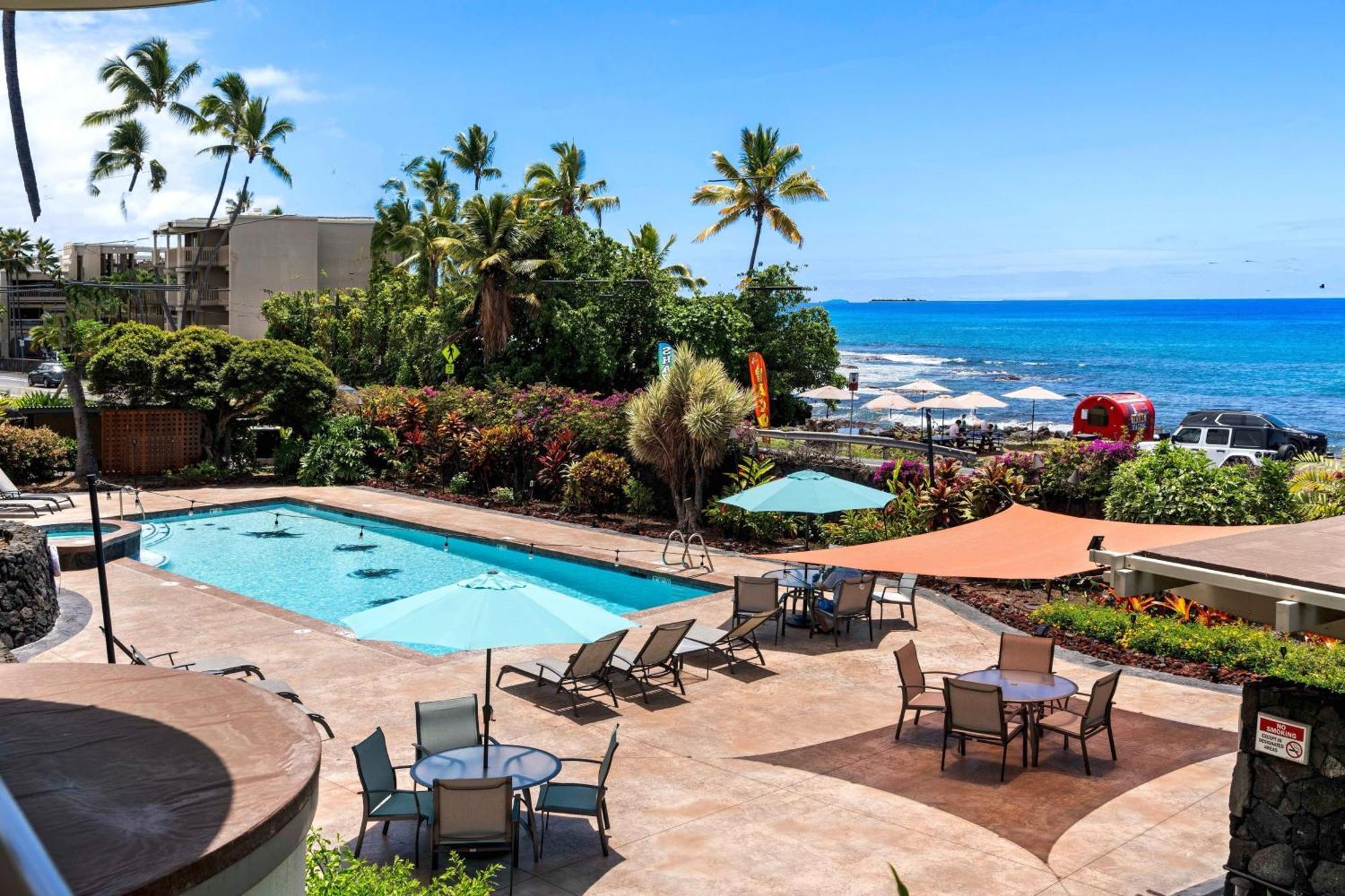 Direct Oceanview Paradise In A Luxury Condo 2B2B,Ac Kailua-Kona Eksteriør billede