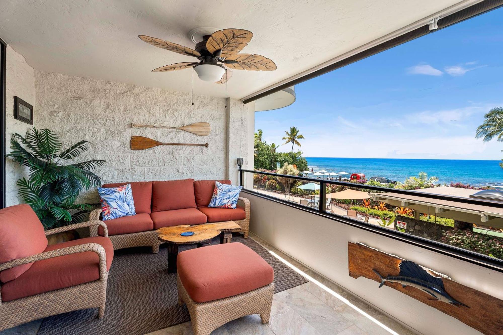Direct Oceanview Paradise In A Luxury Condo 2B2B,Ac Kailua-Kona Eksteriør billede